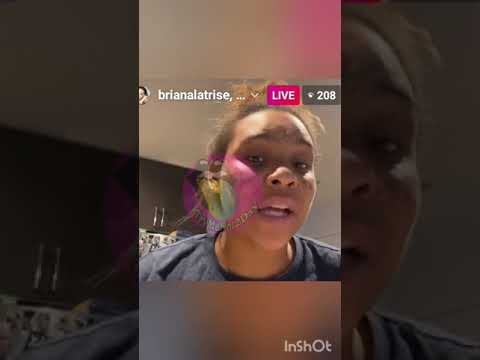 Arrested At Gunpoint On Live • #Briana is best known as a cast member of “Growing Up Hip Hop