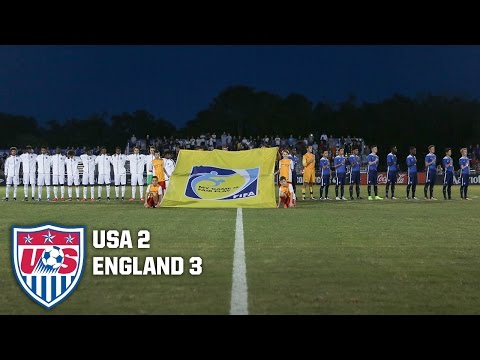 U-17 MNT vs. England: Highlights - Dec. 2, 2015