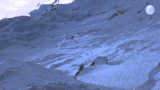 Horror moment avalanche swallows up five skiers caught on camera