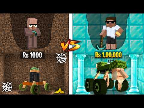 Mining Rare Brainrots Car with Doorbin in Minecraft..