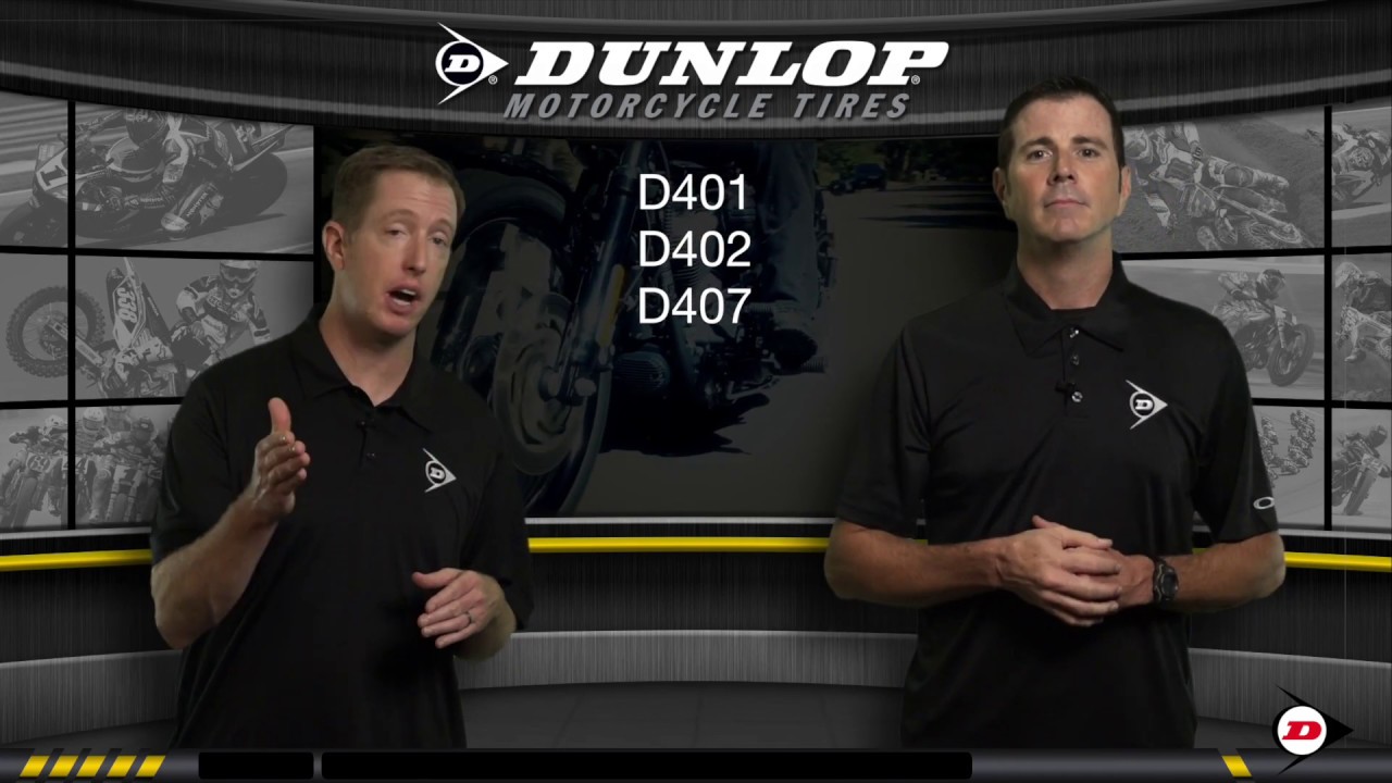 Dunlop D401 - 100/90 19 (57H) Video
