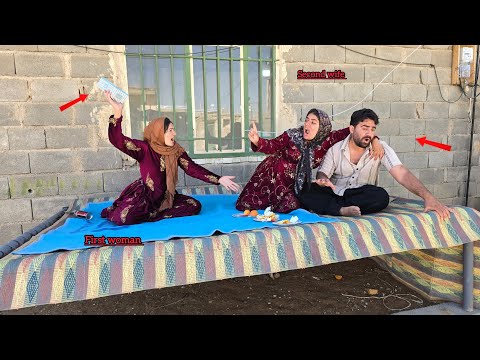 محبت؛جشن:Love problems: The second lady approached the husband to pressure the first lady.