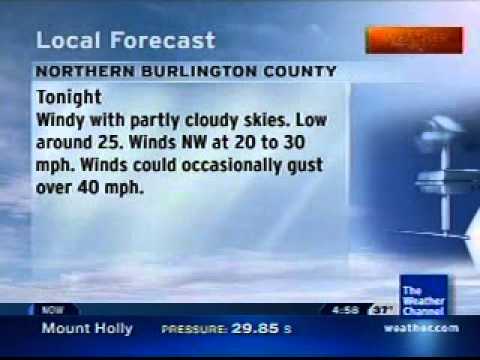 Local Forecast - 2/19/11 - 4:58pm