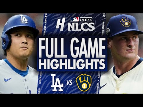 Los Angeles Dodgers vs Milwaukee Brewers - GAME 1 FULL HIGHLIGHTS | October 13, 2025 MLB Playoffs