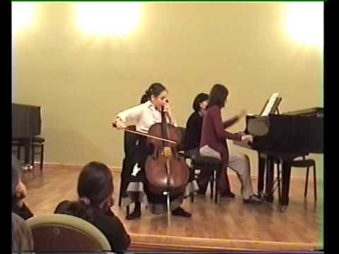 G. faure-Elegie chello Lizi Ramishvili 11 years