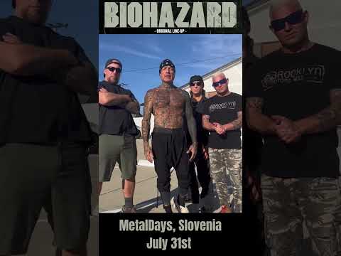 BIOHAZARD Live July 31st MetalDays Velenje, Slovenia #biohazard #metaldays #shorts