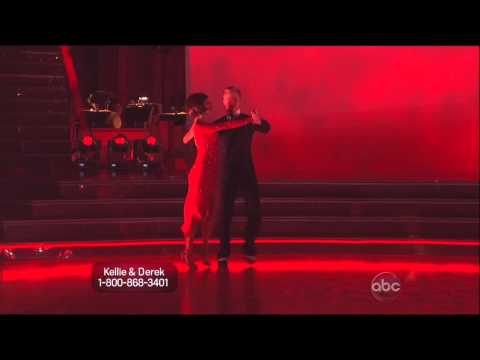 Derek Hough and Kellie Pickler dancing Argentine Tango on DWTS 5-13-13