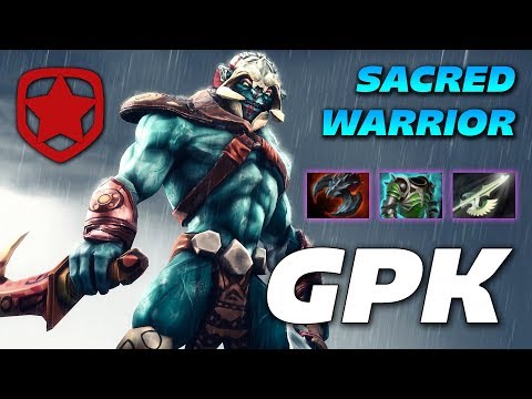 gpk Huskar Sacred Warrior - Dota 2 Pro Gameplay