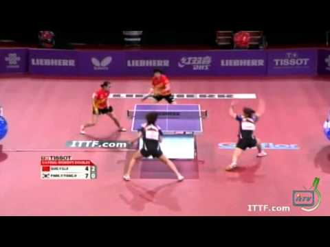 2013 World Table Tennis Championships: Park Young Sook/Yang Ha Eun vs Li Xiaoxia/Guo Yue