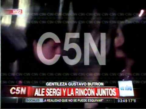 C5N -  ESPECTACULOS: ALE SERGI Y ANDREA RINCON JUNTOS