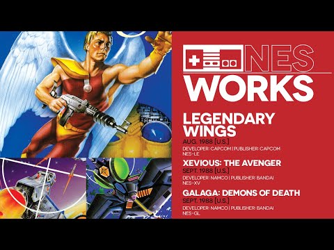 Legendary Wings / Xevious / Galaga retrospective: Recursive loop | NES Works #086