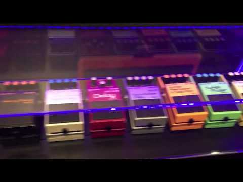 NAMM Oddities 2017 - Boss Pedal History