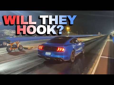 Testing the Nitto 555R2 drag radials - Will they hook? 10 Speed Mustang 5.0