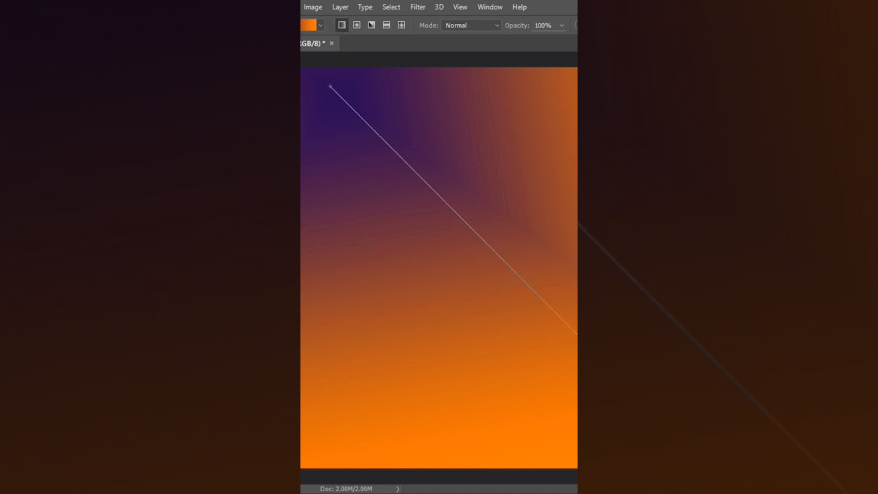 How to use Gradients tool - Adobe photoshop for beginners