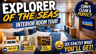 Explorer of the Seas Interior Cabin Tour: Tiny or Surprisingly Spacious?