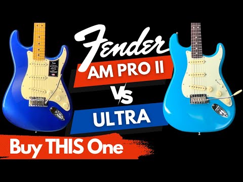 Fender American ULTRA vs PROFESSIONAL II