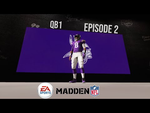 Madden 22 QB1 Minnesota Vikings Rebuild Episode 2: OFF-SEASON FULL OF TRADES PLUS THE DRAFT IS HERE!