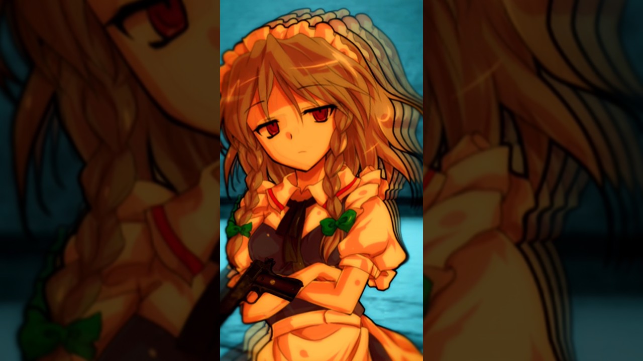 #shorts  咲夜アルターダブルアクセルう゛っ゛…[Fateパロ・ゆっくり茶番劇・戦闘] 　幻想入り番】