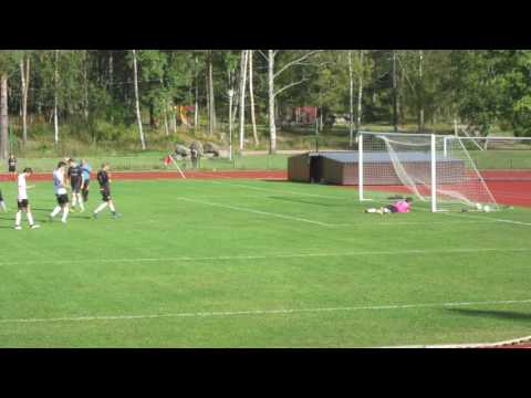 KY Sport (Turku) scores their third against MynPa (Mynämäki). - 10 September 2016.