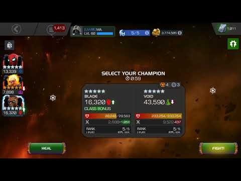 Solo Void Map 6 Mini Boss - Marvel Contest of Champions