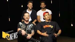 O-Town Reacts to Their Old Interviews &amp; Teases New Music | MTV News