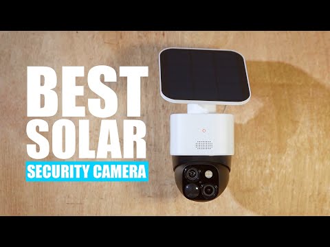 YOYIRYB 5-Camera Solar Security System: 4-Camera Kit + Add-On Camera, Ethernet Base Station, 4K, No Subscription, 64GB Local Storage, Color Night Vision video review thumbnail