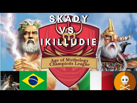 Skady (Zeus) vs IKillUDie (Odin) - Age of Mythology: The Titans (Game 2)