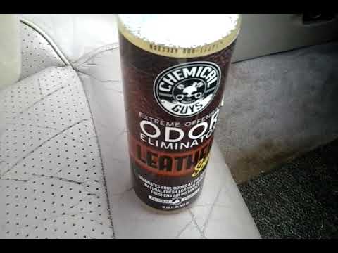 Chemical guys leather odor eliminator test review