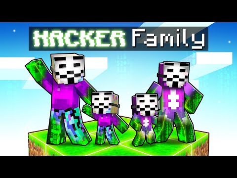 EPIC Minecraft HACKER FAMILY experience!