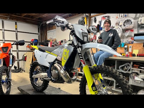 2023 Husqvarna TX/TC/FX/FC relayed lighting harness installation.