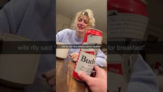 I’ll never stop drinking beer for breakfast