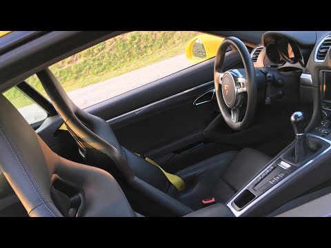 Porsche Cayman S. Rainy Germany. Skids!