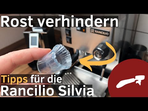 Rost verhindern an der Rancilio Silvia - 5 TIPPS für die Langlebigkeit deiner Siebträgermaschine!