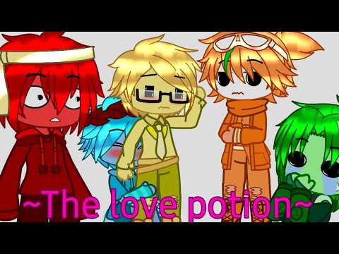 The love potion ||Mini story|| Animation vs Minecraft/Animator //Gacha club\\ (Yellow x Blue)