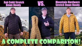 Rab Cubit Stretch Down vs. Mountain Hardwear Stretch Down Hoody | In-Depth Comparison