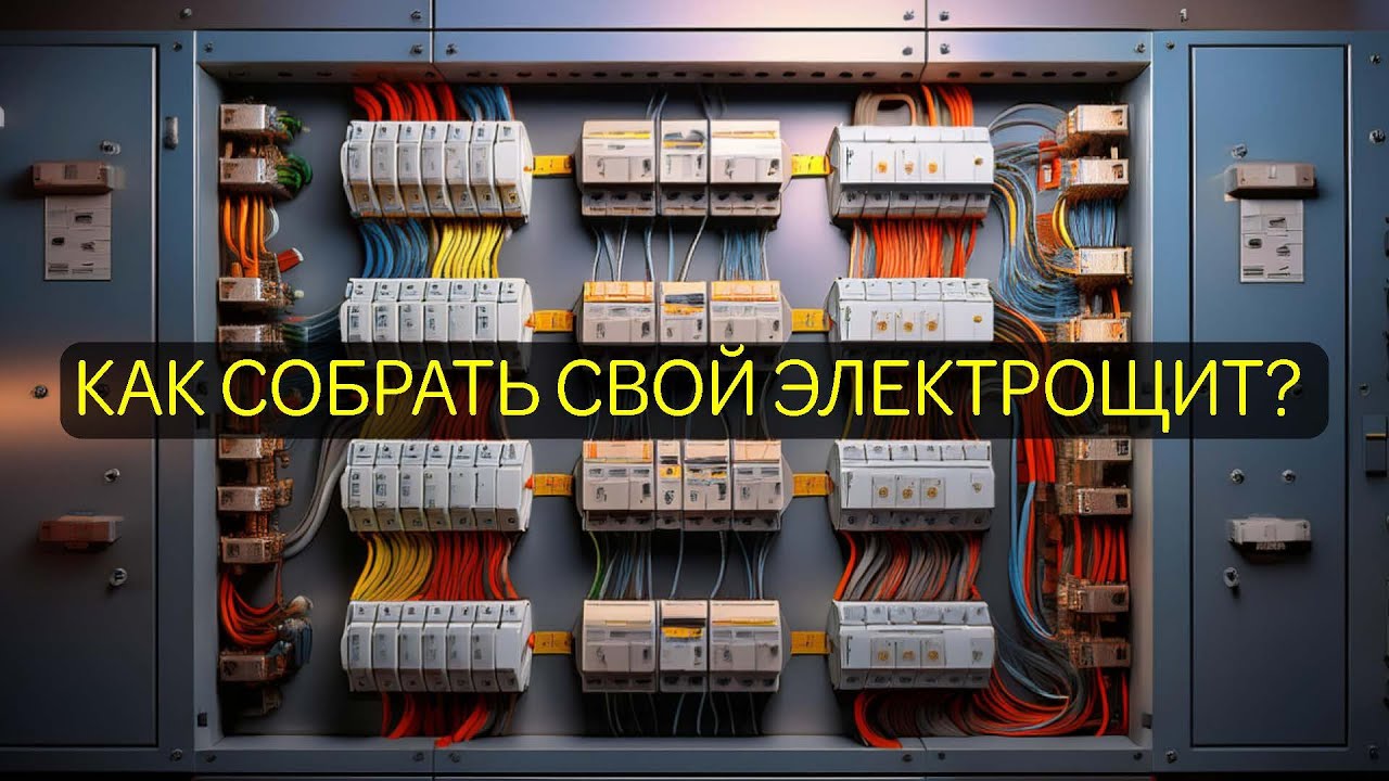 С этим справится даже новичок. Как спроектировать / собрать  свой электрощит для квартиры или дома.