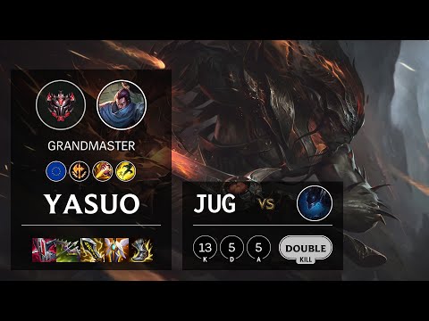 Yasuo Jungle vs Nocturne - EUW Grandmaster Patch 11.17