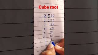 How to find cube root of 512 # Mathematics