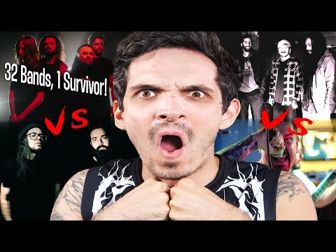 THE ULTIMATE METAL BAND TOURNAMENT (32 Bands, 1 Champion)
