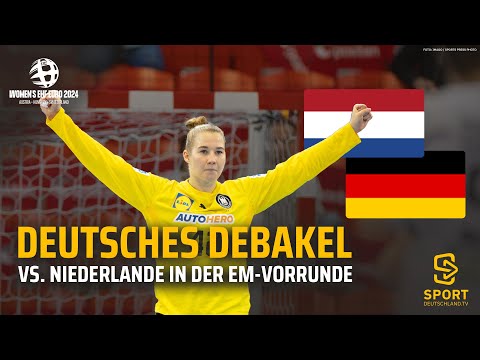 Niederlande - Deutschland | Highlights - Vorrunde, Frauen-EM 2024 | SDTV Handball