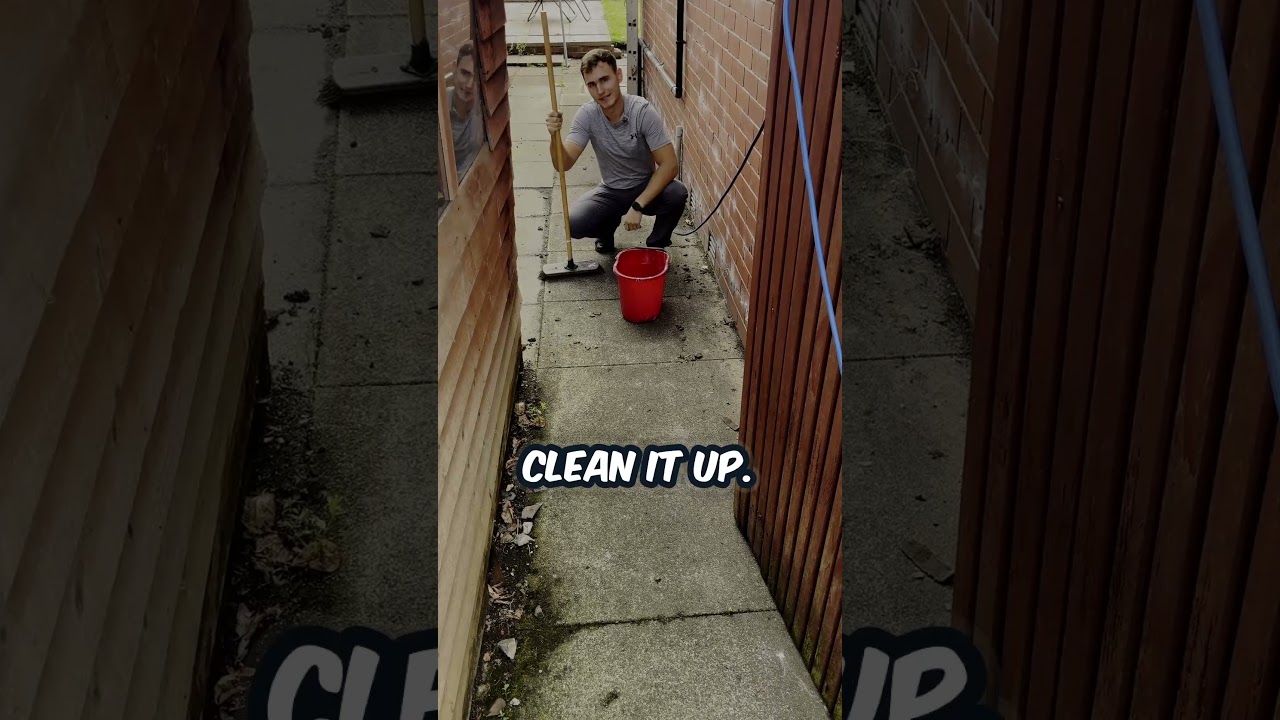 Milo's Exterior Cleaning gutter cleaning video