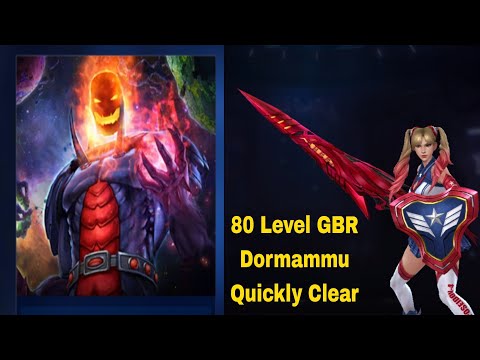 80 Level Sharon GBR Dormammu Performance Much Better - Marvel Future Fight