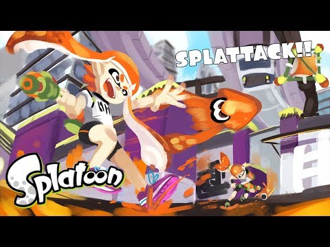 Splattack! WITH LYRICS - Splatoon Cover