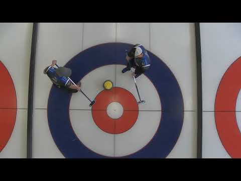 Banff 2020 [F-7E] Chelsea Carey explains: Kevin Koe down 2 and goes for the blank vs Jeremy Harty