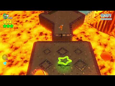 Super Mario 3d World (Switch) 8-7 Speedrun in 27