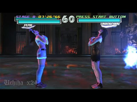 08_1 Jun Kazama y Julia vs JIn y Armor King , UNKNOWN -  Tekken Tag HD PS3 ( Uchiha x24 ) ARCADE