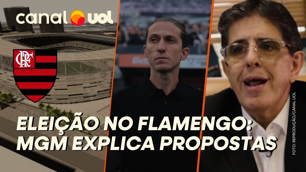 ELEIÇÃO NO FLAMENGO: MGM FALA DE FILIPE LUÍS, PROPOSTA DE MUDANÇAS NO FUTEBOL E FOCO EM NOVO ESTÁDIO