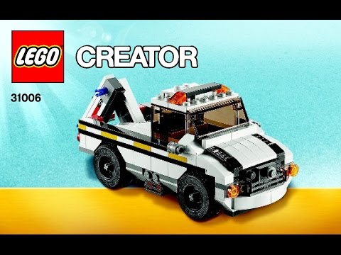 LEGO Creator Highway Speedster 31006 3 in 1 Instructions DIY Book 2