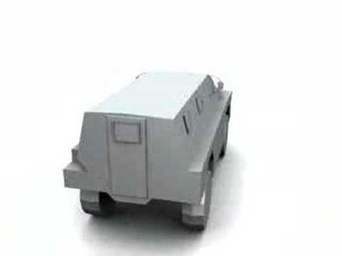 3D Model, Bushmaster IMV