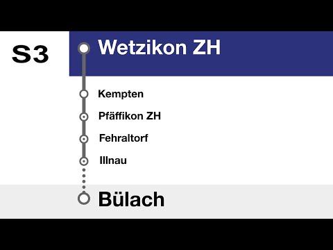 ZVV (SBB) Ansagen » S3 Wetzikon ZH — Bülach  (HVZ) | SLBahnen